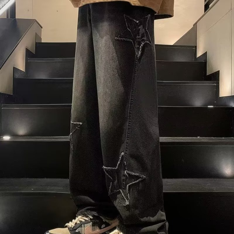 Jeans Wide Leg Loose Trousers - Mldripanddrop