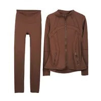 Women's Slim-Fit Zipper 2 Piece Set - Mldripanddrop