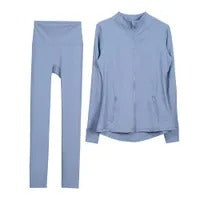 Women's Slim-Fit Zipper 2 Piece Set - Mldripanddrop