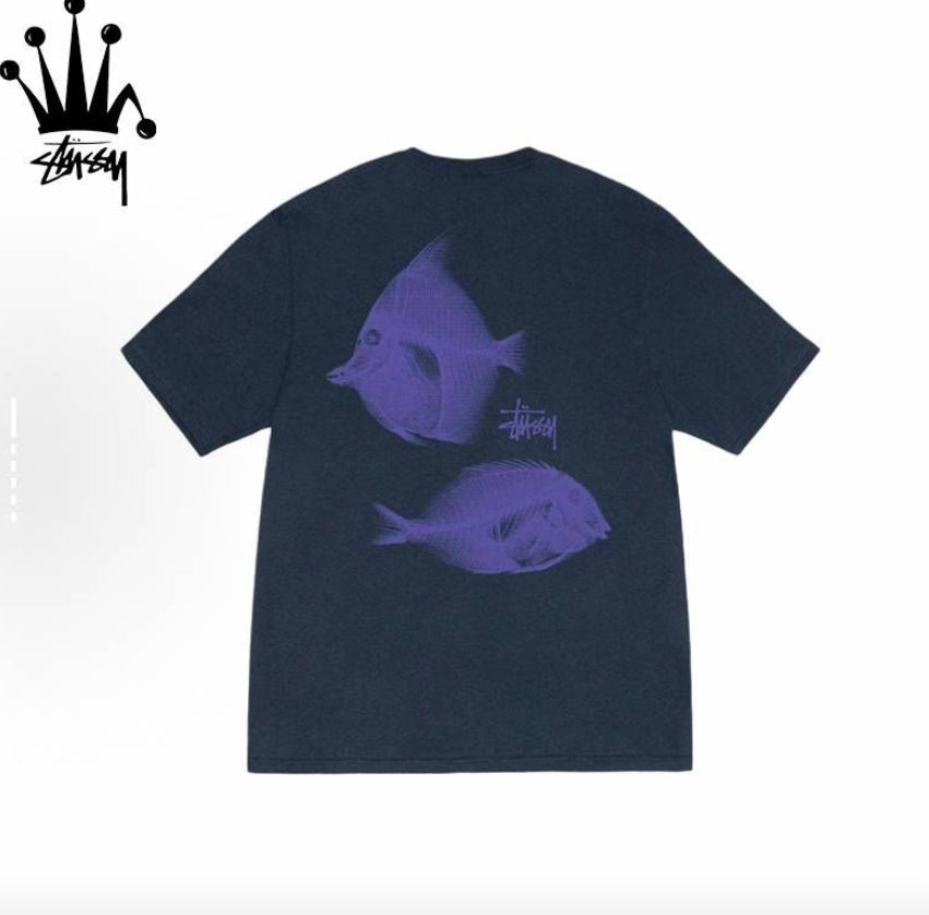 Stüssy Tea Fish T-Shirt – Streetwear Essential - Mldripanddrop
