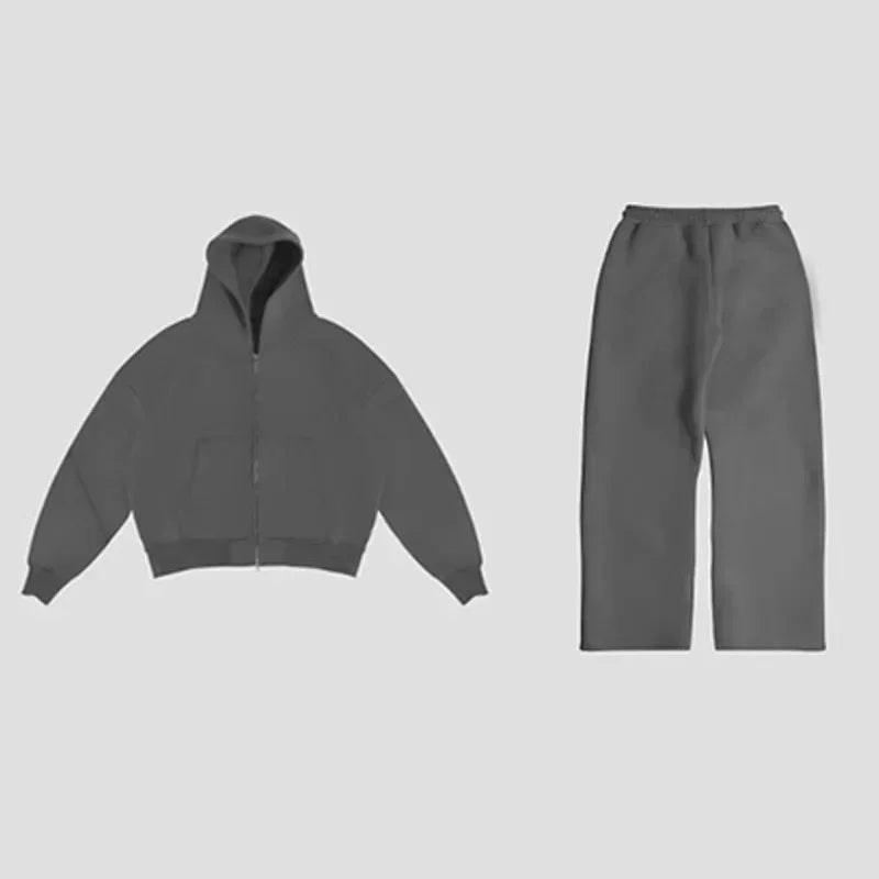Retro Hoodie & Pants Set