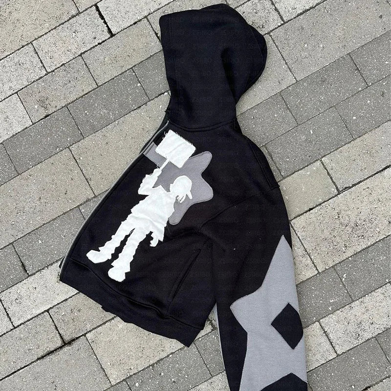 Trend Jacket Zipper Hoodie - Mldripanddrop