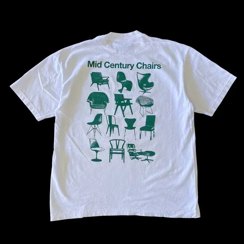 Oversized Letter Printing Loose Short T-shirt - Mldripanddrop