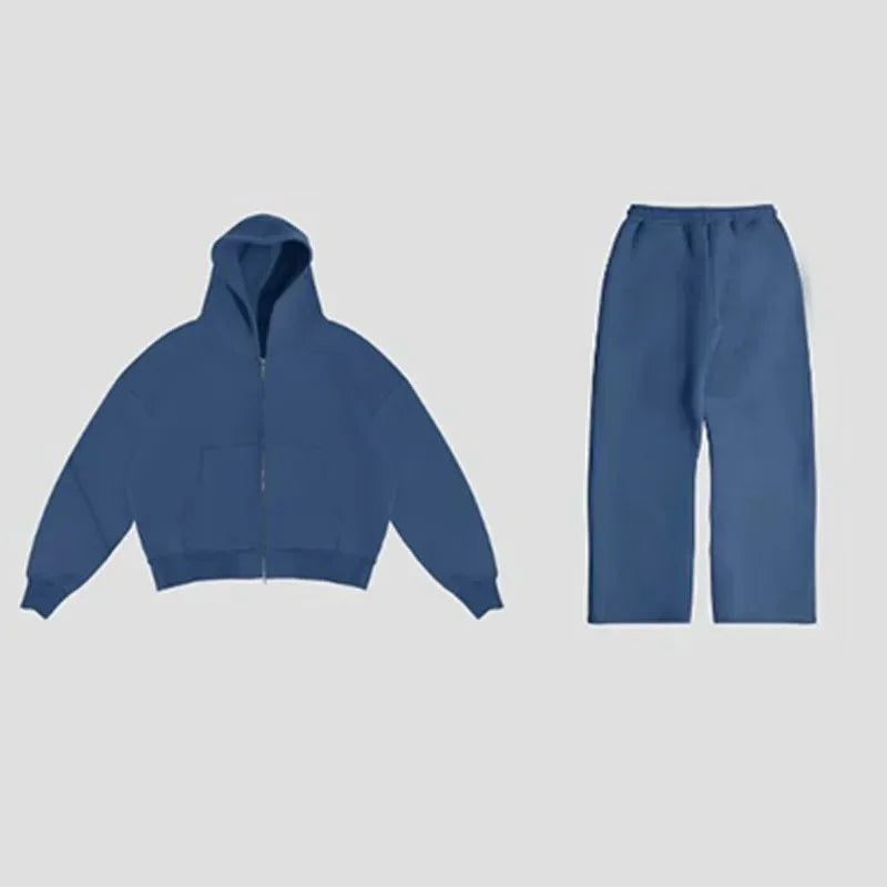 Retro Hoodie & Pants Set