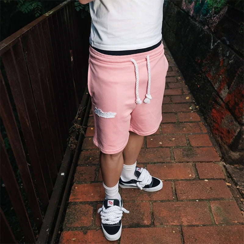 Fashion Solid Color Streetwear Sports Shorts Pant - Mldripanddrop