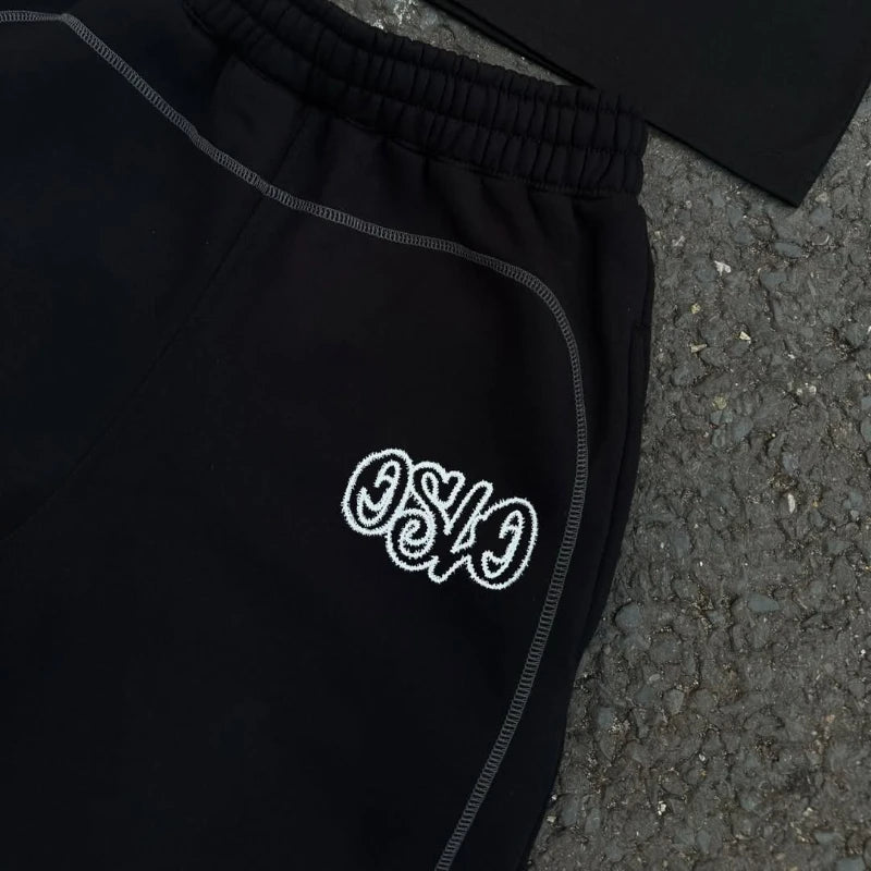 OVERSIZED STREET ROUND NECK SHIRTS & SHORTS SET - Mldripanddrop
