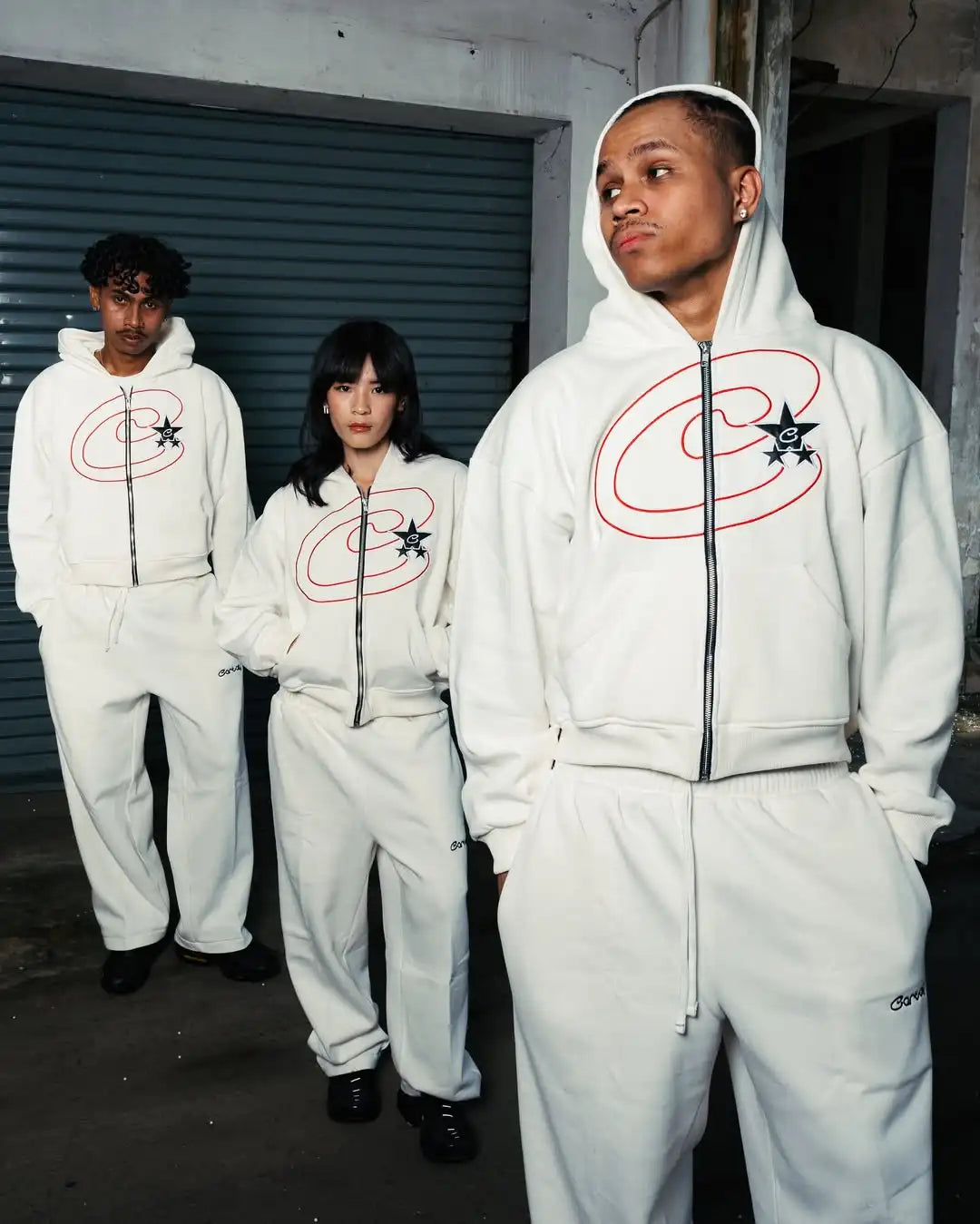 Street Hip-hop Y2K Fashion Oversized Men Suit Loose Zipper Hoodie - Mldripanddrop