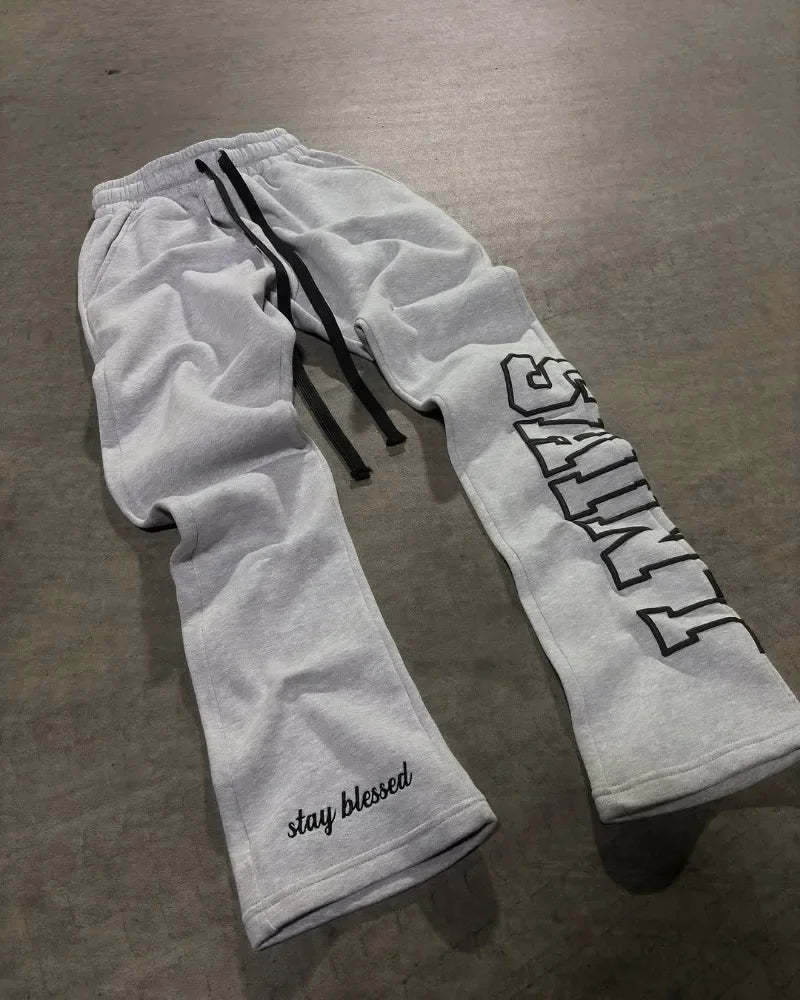Hip-hop Rock Y2k Oversized Zipper Hoodie Suit - Mldripanddrop