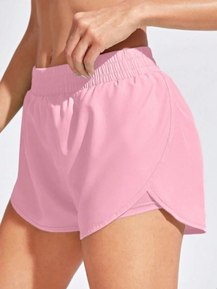 Women Yoga Shorts - Mldripanddrop