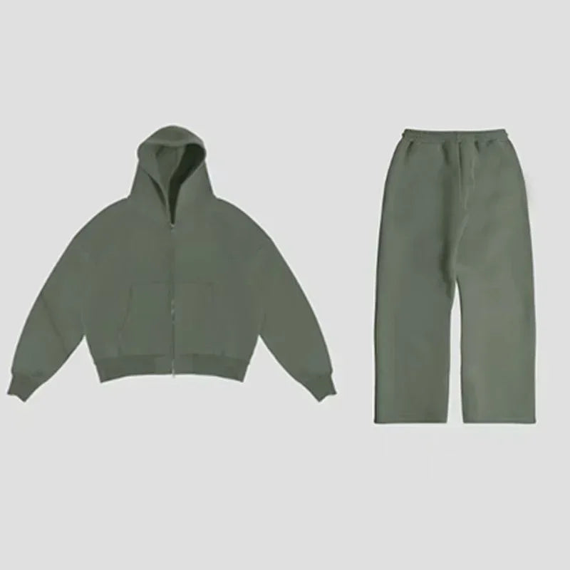 Retro Hoodie & Pants Set