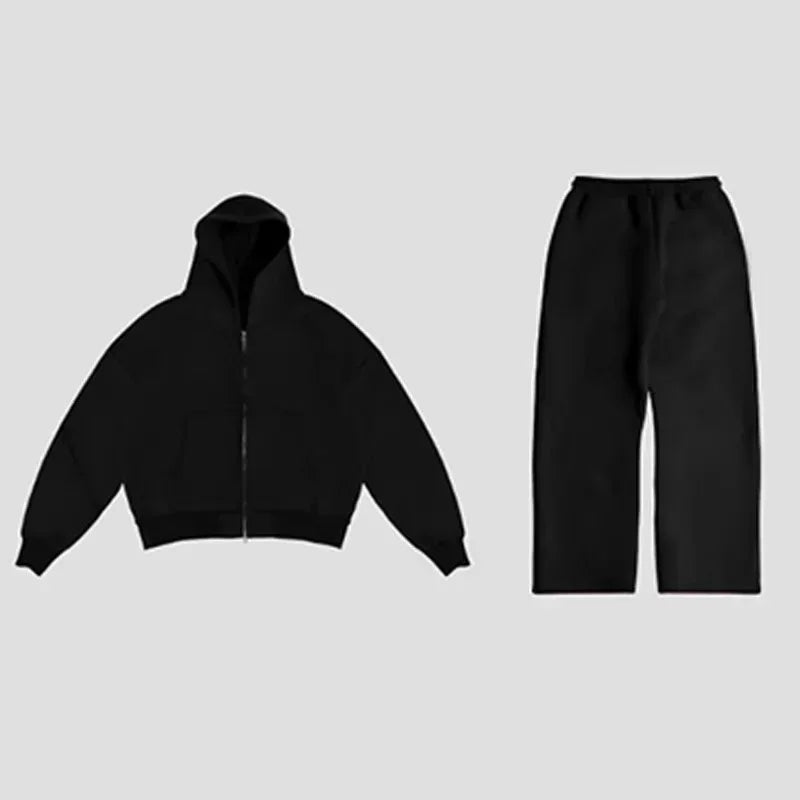 Retro Hoodie & Pants Set
