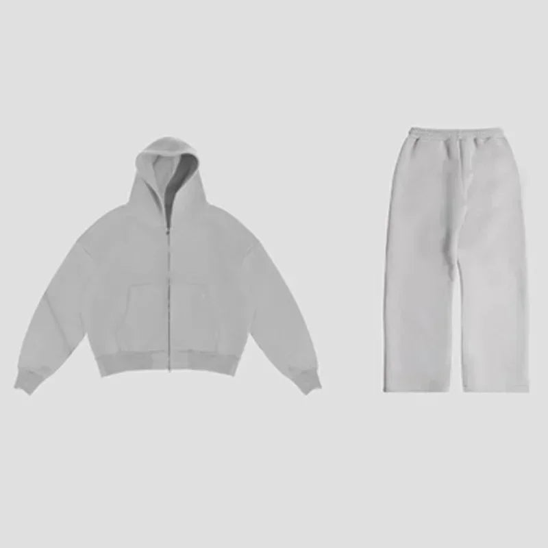 Retro Hoodie & Pants Set
