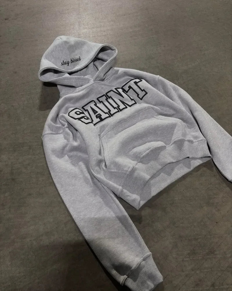 Hip-hop Rock Y2k Oversized Zipper Hoodie Suit - Mldripanddrop