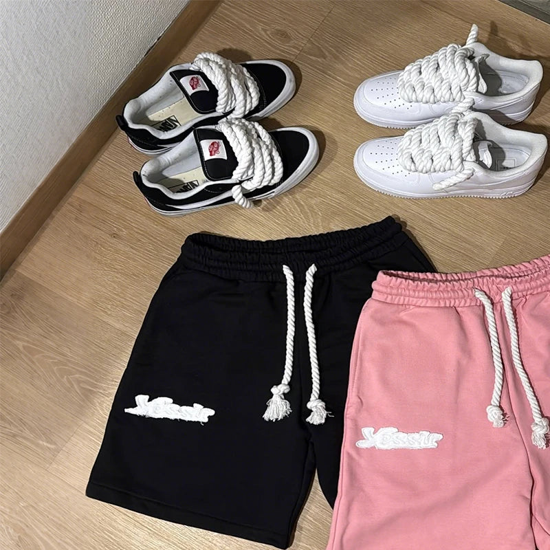 Fashion Solid Color Streetwear Sports Shorts Pant - Mldripanddrop