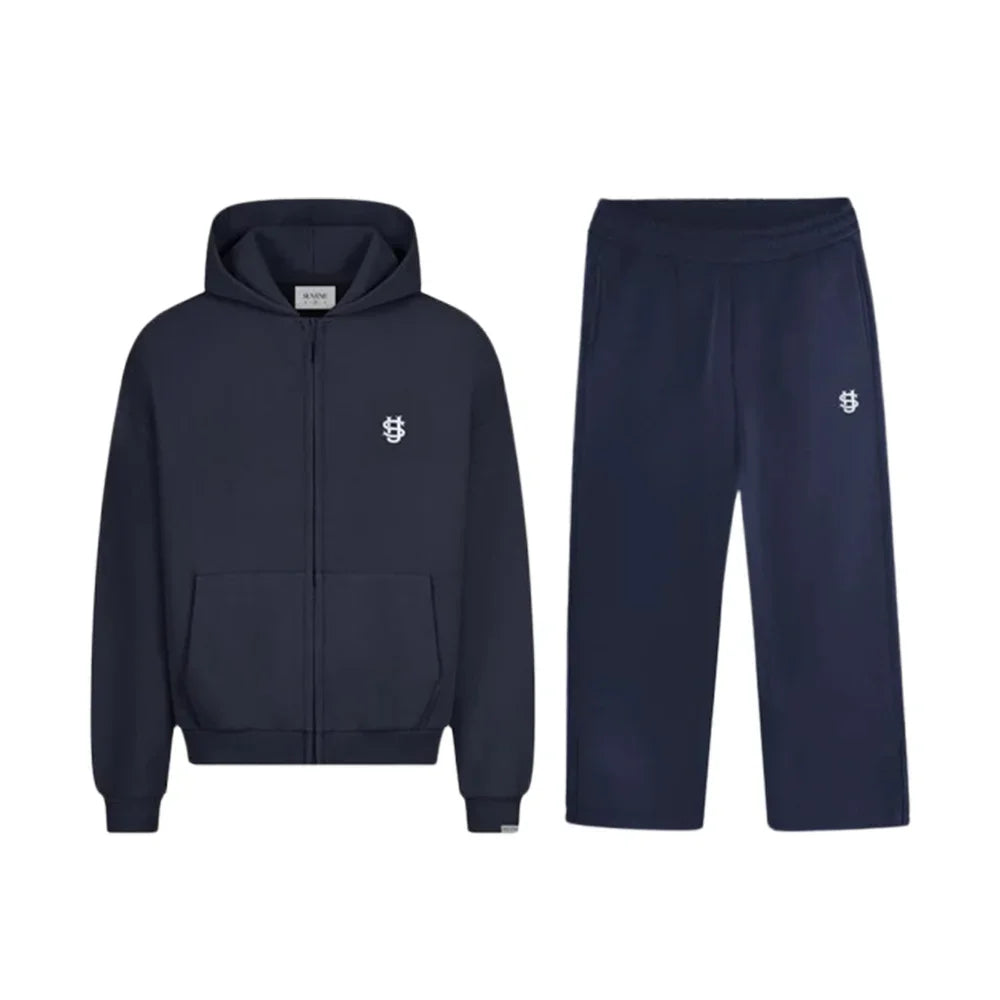 Loose Zipper Hoodie Suit - Mldripanddrop