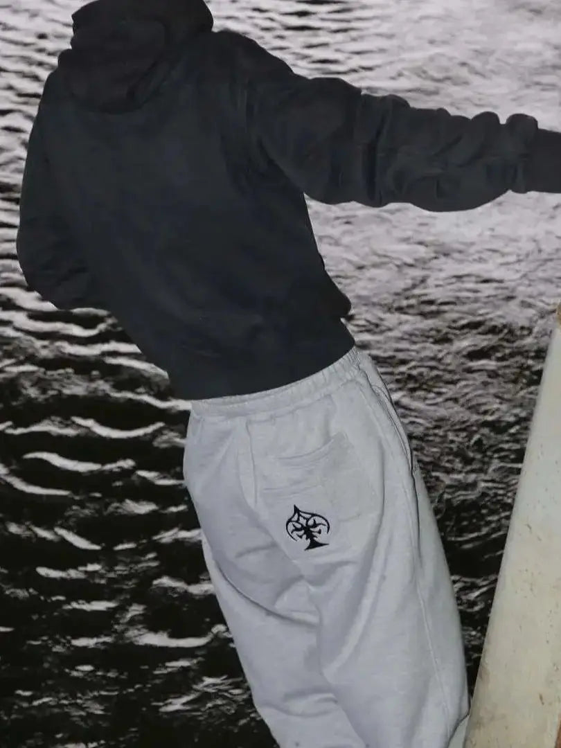 Double Waist Jogging Sweatpants Punk Streetwear - Mldripanddrop