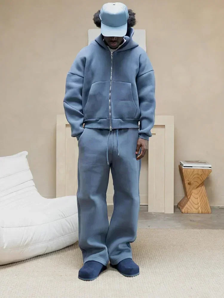 Retro Hoodie & Pants Set