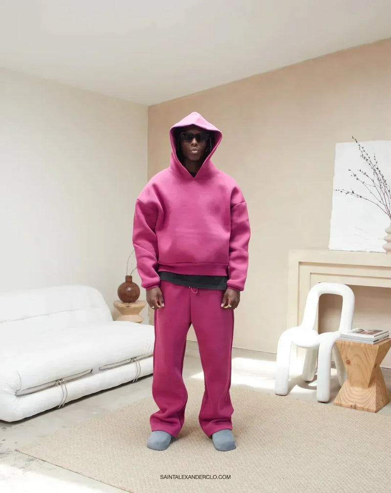Retro Hoodie & Pants Set
