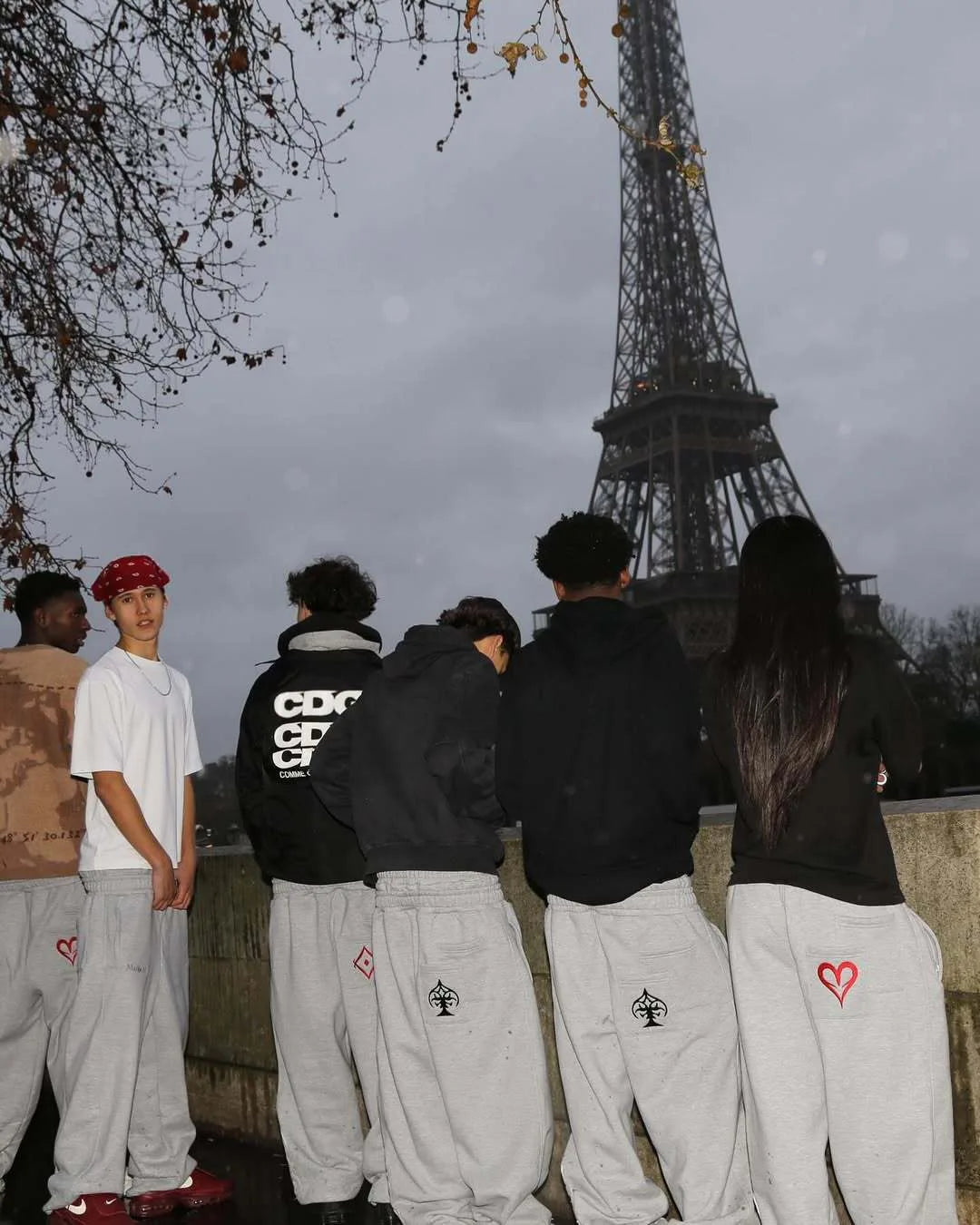 Double Waist Jogging Sweatpants Punk Streetwear - Mldripanddrop