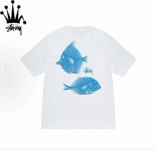 Stüssy Tea Fish T-Shirt – Streetwear Essential - Mldripanddrop
