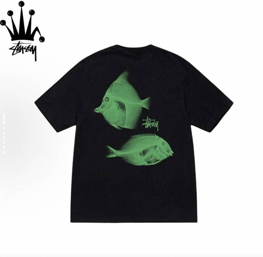 Stüssy Tea Fish T-Shirt – Streetwear Essential - Mldripanddrop