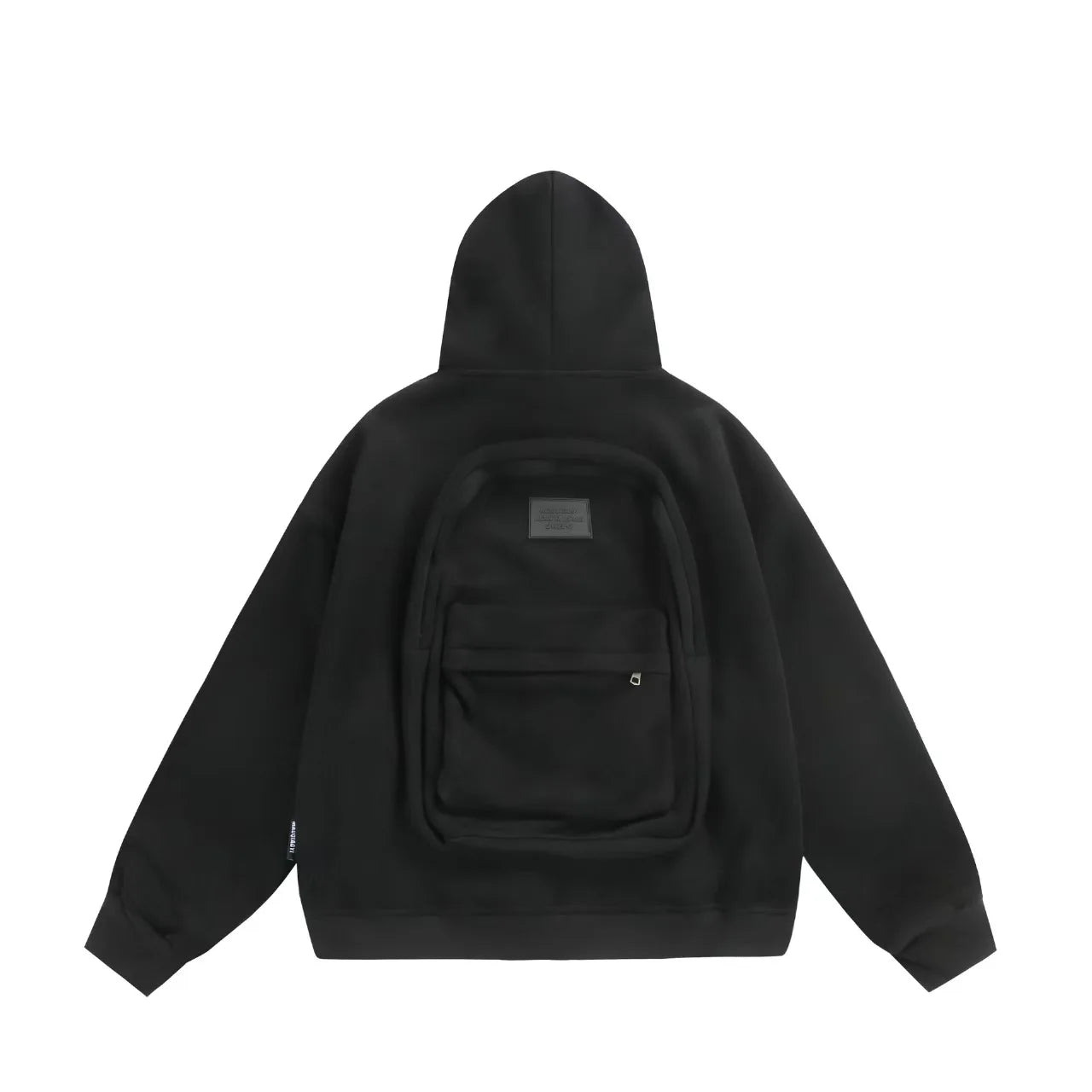 Men's Hoodie Solid Back Small Bag Design Sweatshirt Men Women Trendy Brand Jacket Hooded For Male Coats - Mldripanddrop