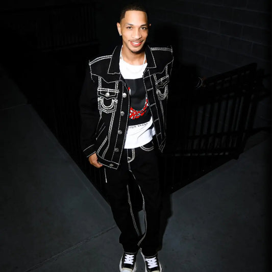 Y2k Denim Jacket Jeans Street Hip hop Retro Clothing Top Two piece set - Mldripanddrop