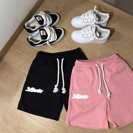 Fashion Solid Color Streetwear Sports Shorts Pant - Mldripanddrop