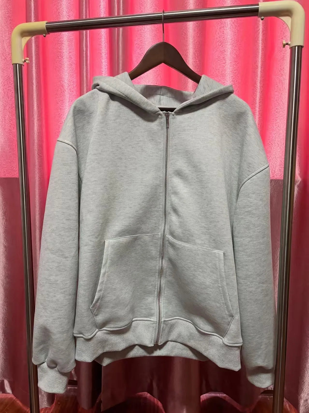 Men's Hoodie Solid Back Small Bag Design Sweatshirt Men Women Trendy Brand Jacket Hooded For Male Coats - Mldripanddrop