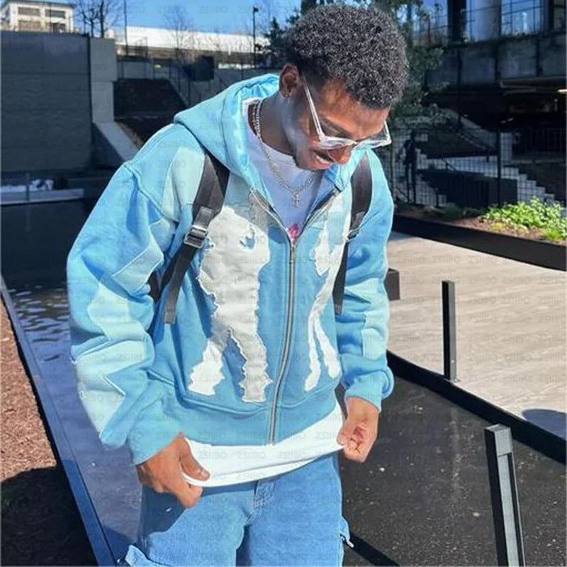 Trend Jacket Zipper Hoodie - Mldripanddrop