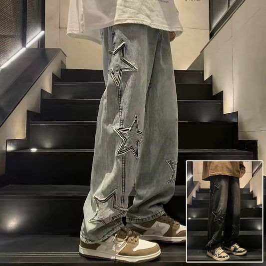 Jeans Wide Leg Loose Trousers - Mldripanddrop